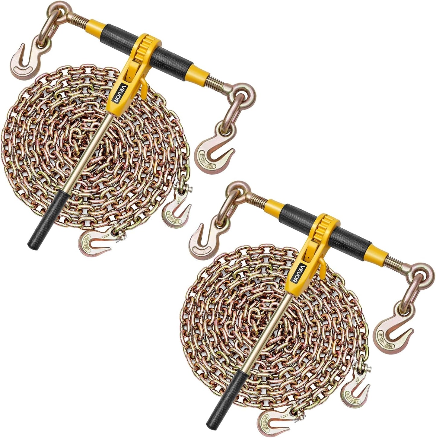 VEVOR Ratchet Chain Binder for Heavy-Duty Hauling Needs