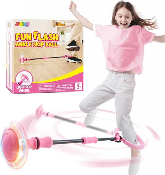 Flashing Light Skip Ball - Fun Indoor/Outdoor Toy!