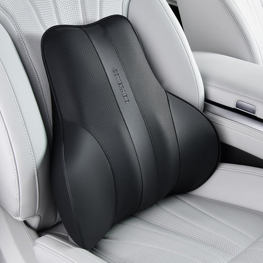Coverado Lumbar Support Pillow for Car and Office Chair Comfort