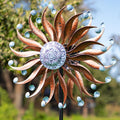 Large Wind Spinners Outdoor Metal 84in for Yard and Garden