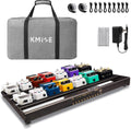 Guitar Pedal Board with Built-in Power Supply - Large Lightweight