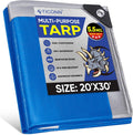 TARP COVER Heavy Duty Tarp Cover 20x30 - Extra Thick Waterproof