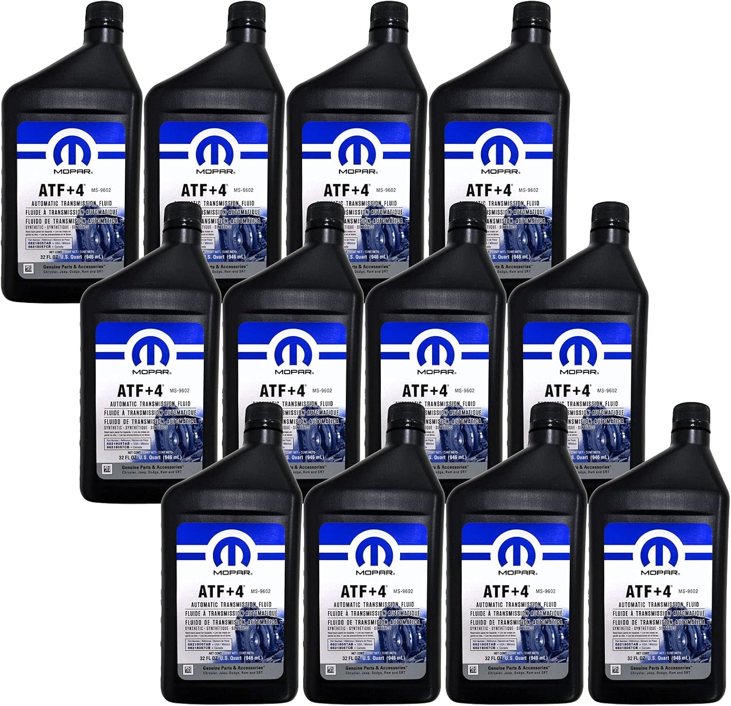 Fits-JEEP DODGE CHRYSLER ATF+4 AUTOMATIC TRANSMISSION FLUID