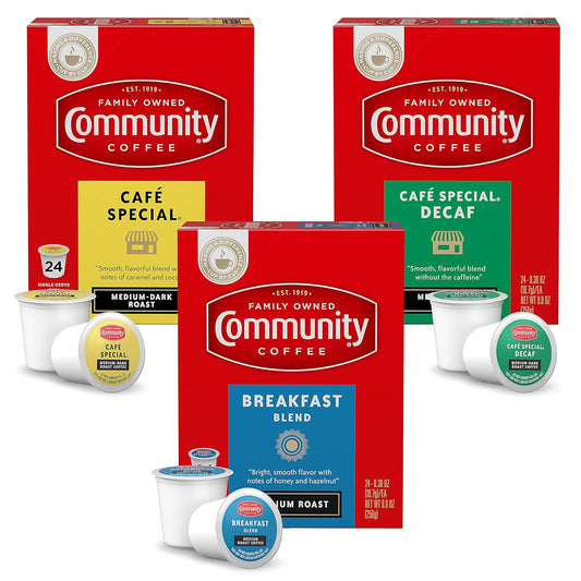 72 Count Decaf Coffee Pods - Medium-Dark Roast