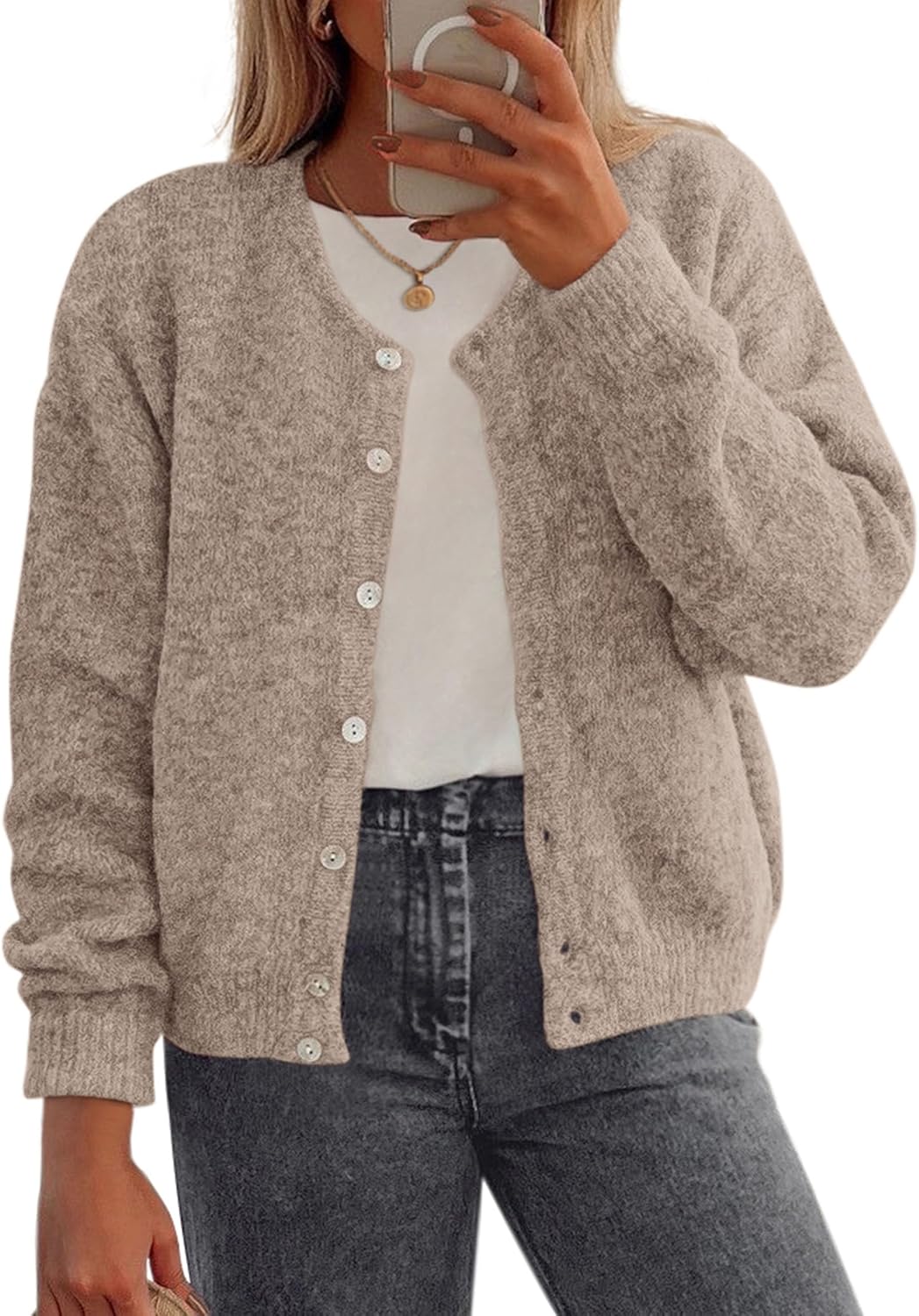 Trendy Lightweight Button Down Cardigans for Women in 2025
