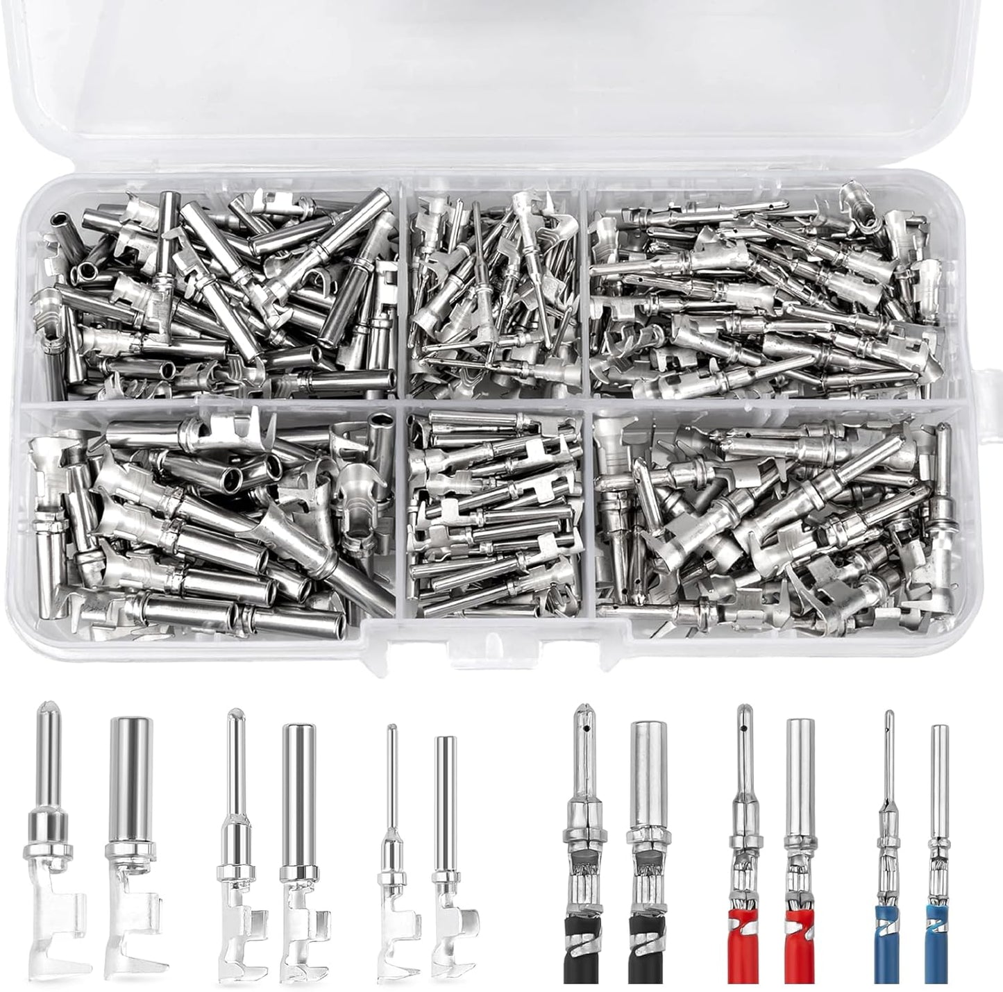 JRready Deutsch Connector Pins Contact Kit for DTP DT DTM Series