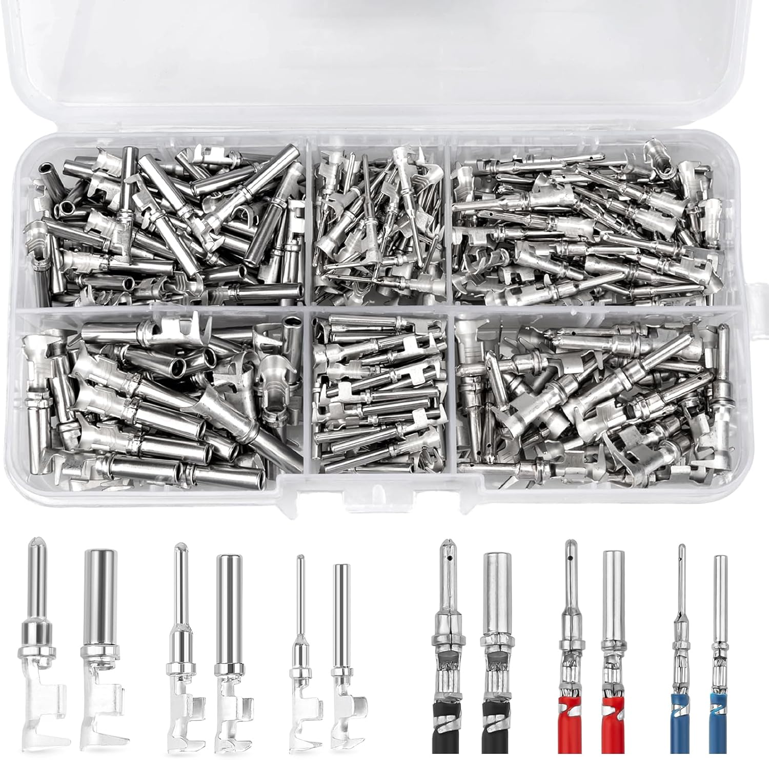 JRready Deutsch Connector Pins Contact Kit for DTP DT DTM Series