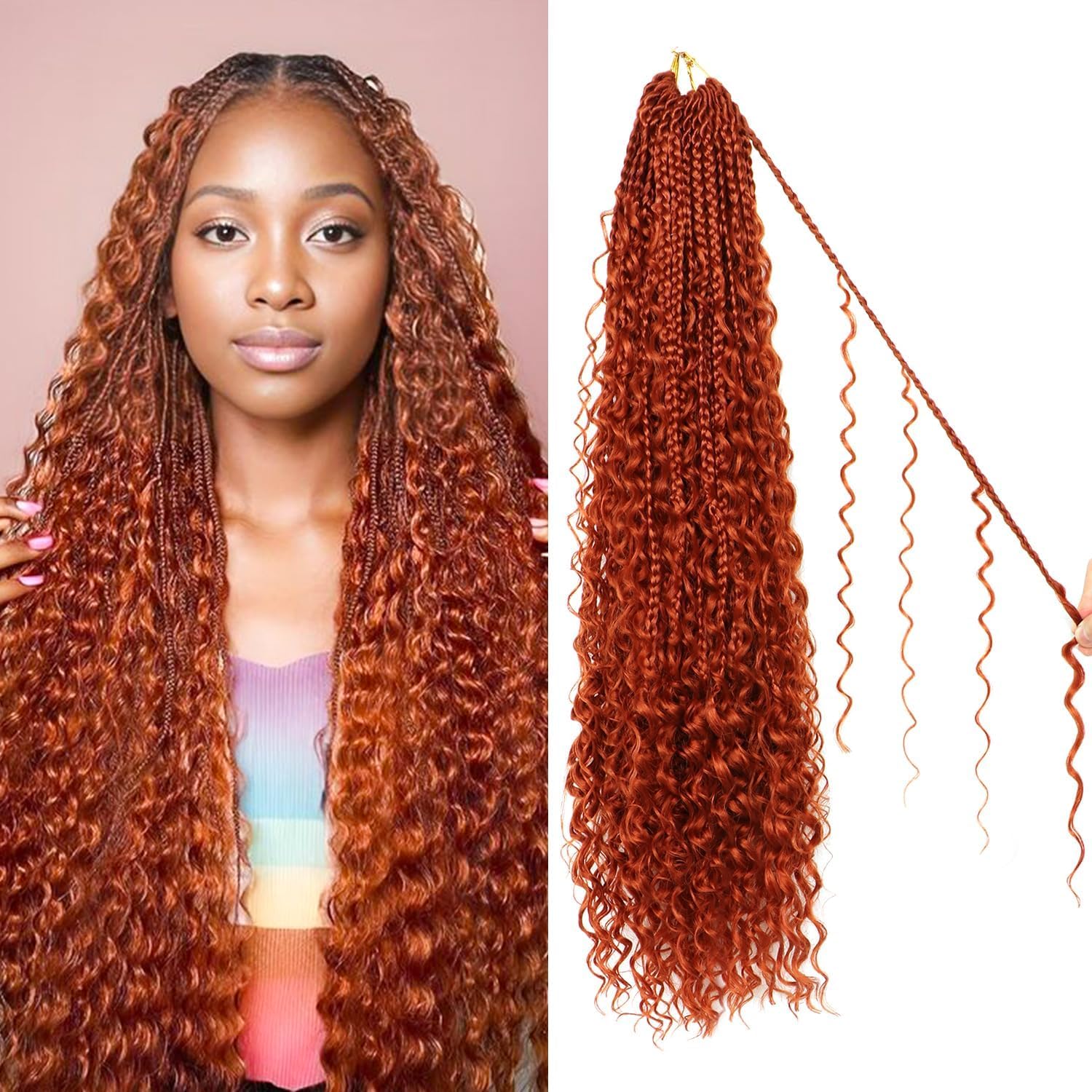 Goddess Boho Box Braids Crochet Hair for Stunning Styles