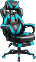 Vonesse Gaming Chair with Footrest - Big and Tall Reclining Comfort