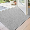 LUMI Ultra Thin Indoor Door Mat with Non Slip Design for Entryway