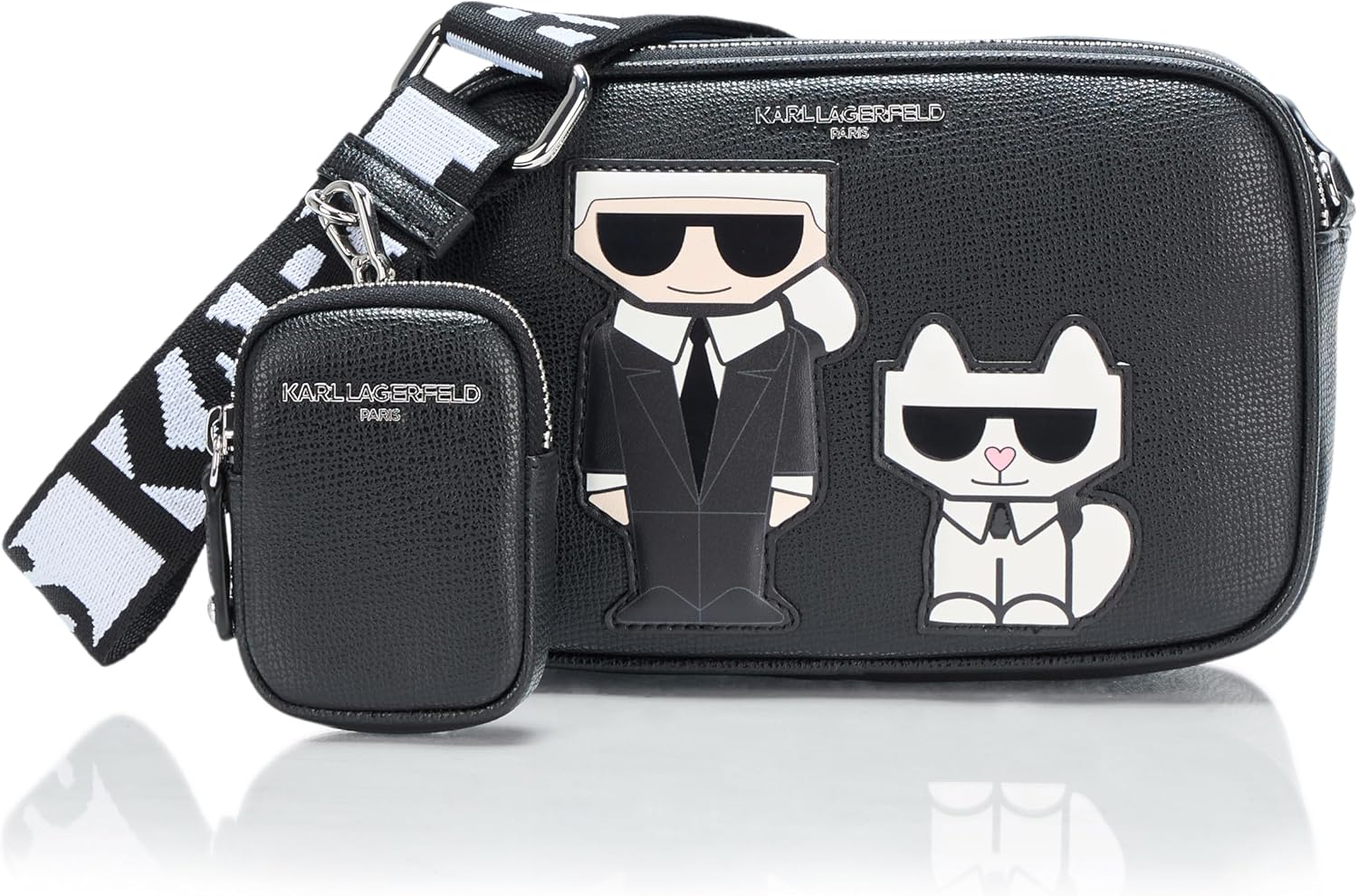 KARL LAGERFELD Maybelle Choupette Crossbody Handbag Review