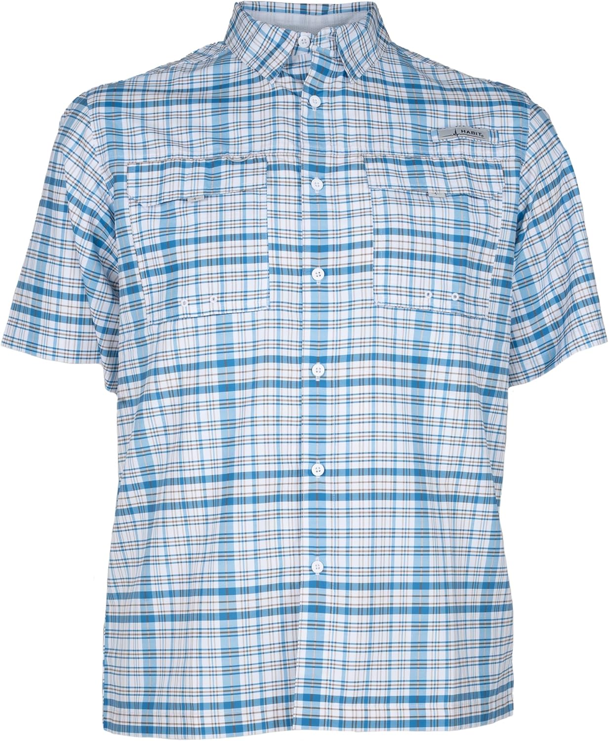 HABIT Mens Fourche Mountain Short Sleeve Fishing Shirt Review