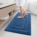Buganda Bathroom Rugs 47 in x 24 in - Soft, Absorbent Shower Mat