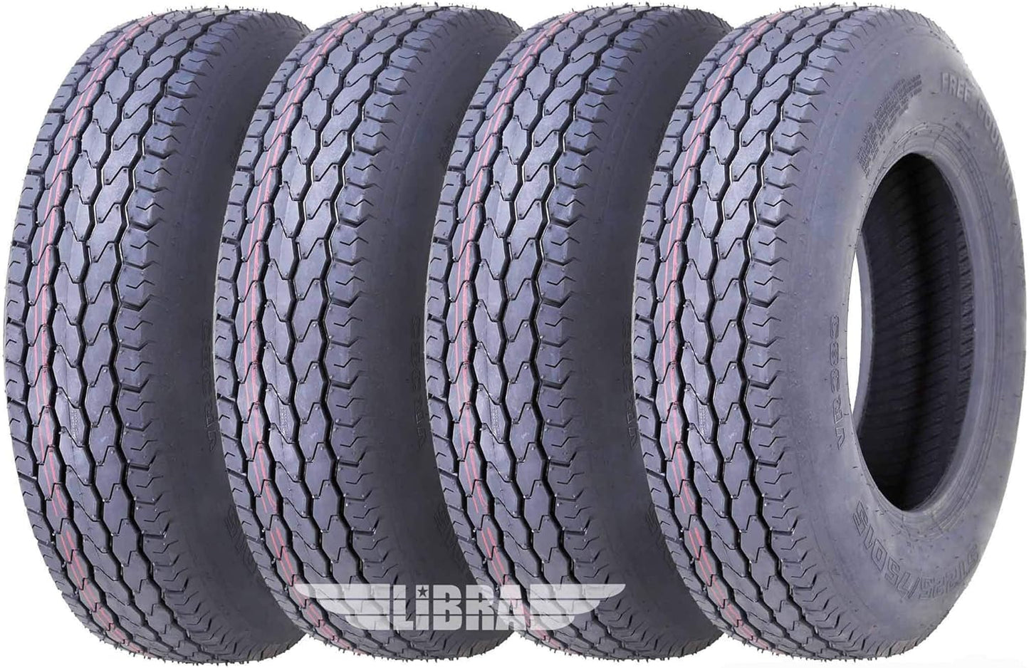 Premium ST225/75D15 Trailer Tires with Deep Tread for Durability