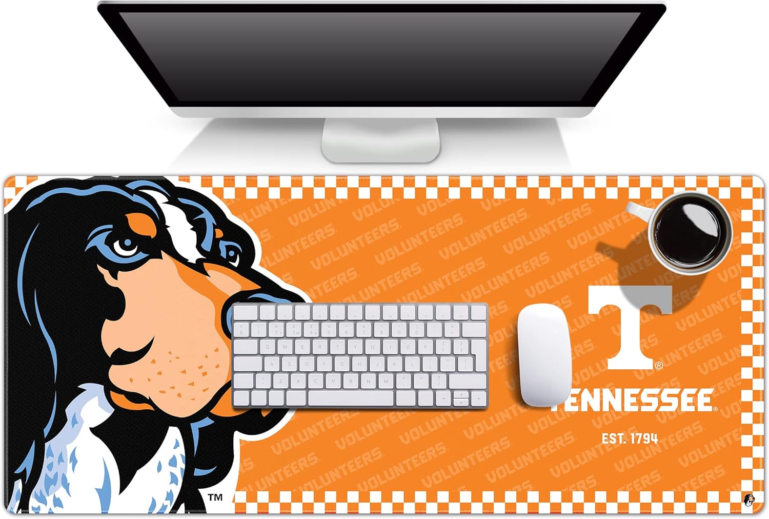 NCAA Tennessee Volunteers Desk Pad with Non-Slip Backing