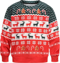Cozy 3D Kids Christmas Sweatshirt by LMYOVE