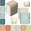 Healing Color Team Spiral Notebooks and Pens - 25-Set Bulk Gifts