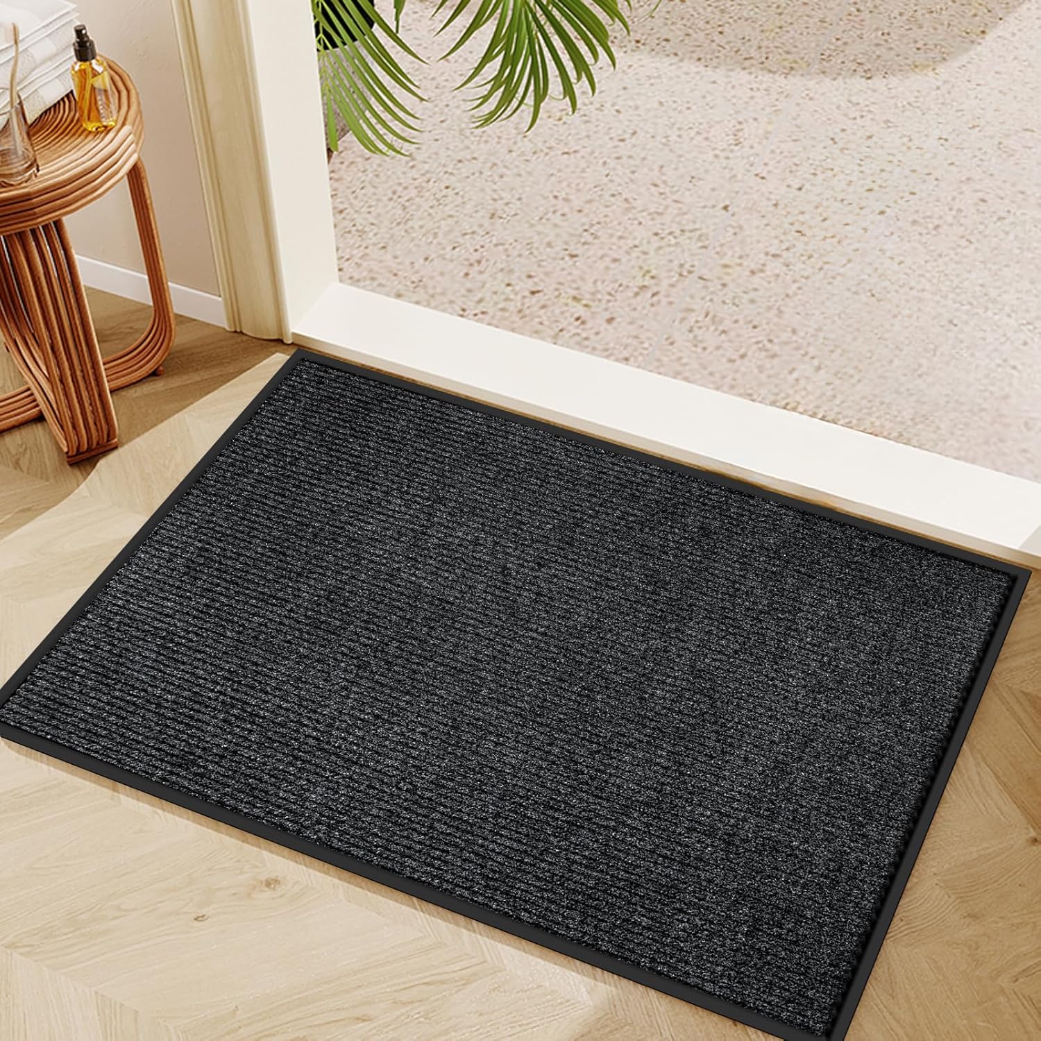 Vicwe Heavy Duty Door Mat for Indoor and Outdoor Use