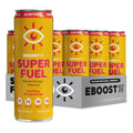 EBOOST Super Fuel Healthy Energy Drink - Clean Sparkling Focus Boost