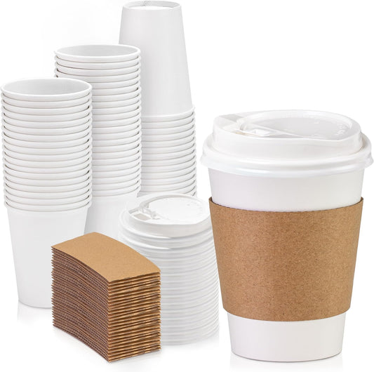 Leak-Proof 12 oz Coffee Cups Bundle
