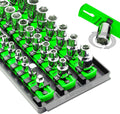 Socket Boss 3-Rail Multi-Drive Socket Holder Tray - Twist-Lock