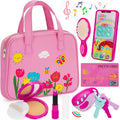 Officygnet Play Purse Toy for Girls Ages 1-3 - Pretend Makeup Playset