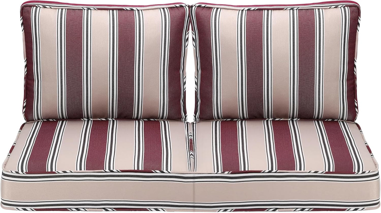 Outdoor Deep Seating Cushion Set for Comfort and Style