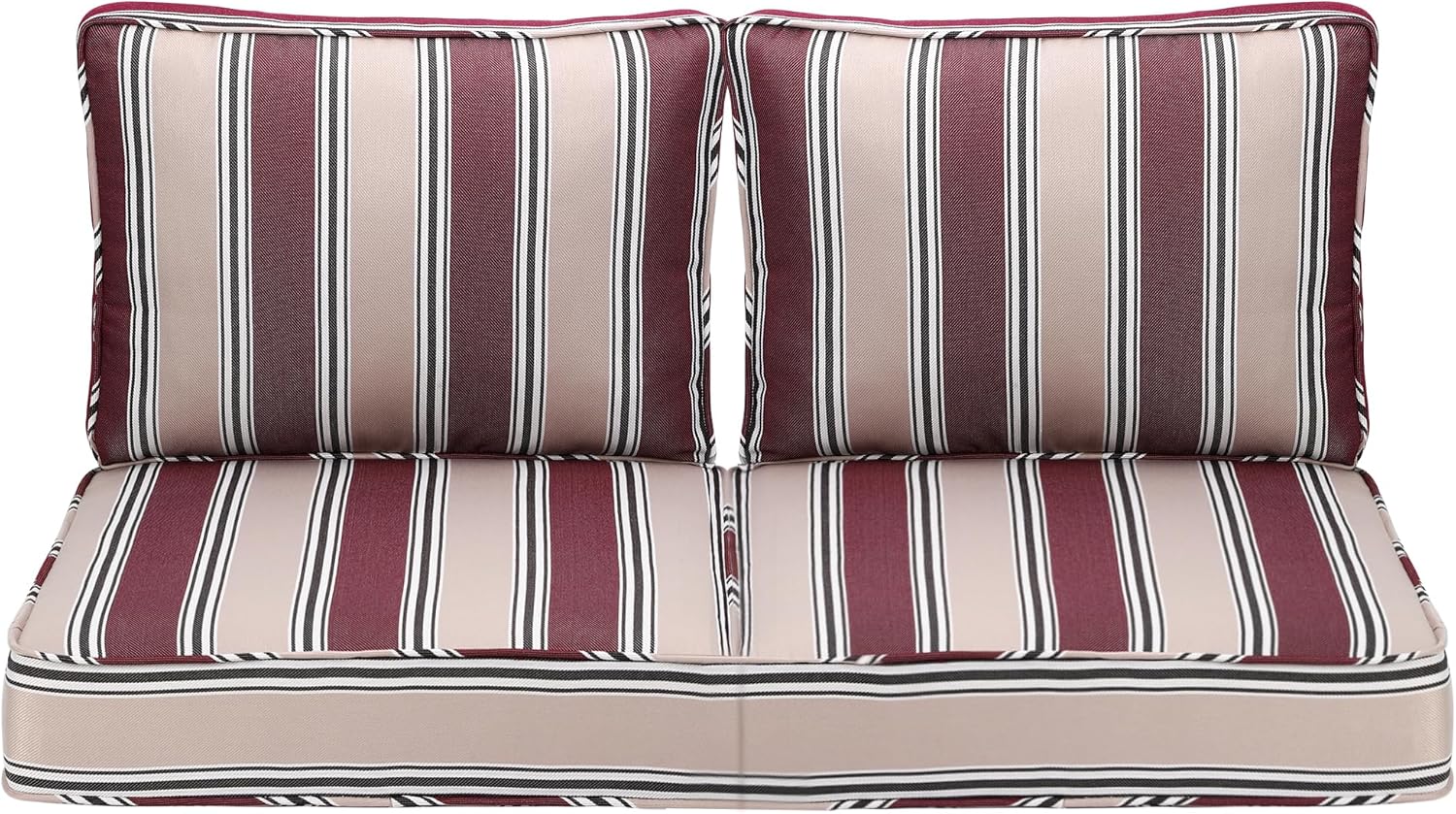 Outdoor Deep Seating Cushion Set for Comfort and Style