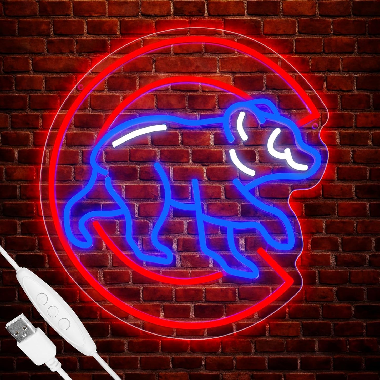 Baseball Team Neon Sign for Cool Wall Decor and Gifts