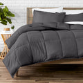 Full Comforter Set - Ultra-Soft Goose Down Alternative (Forged Iron