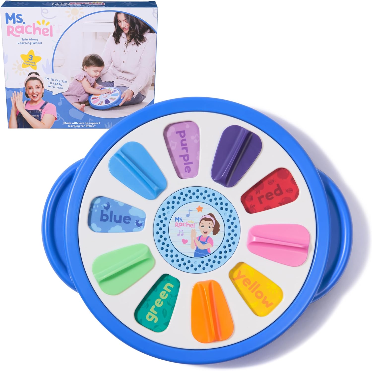 Ms. Rachel Spin Along Learning Wheel for Early Speech Development
