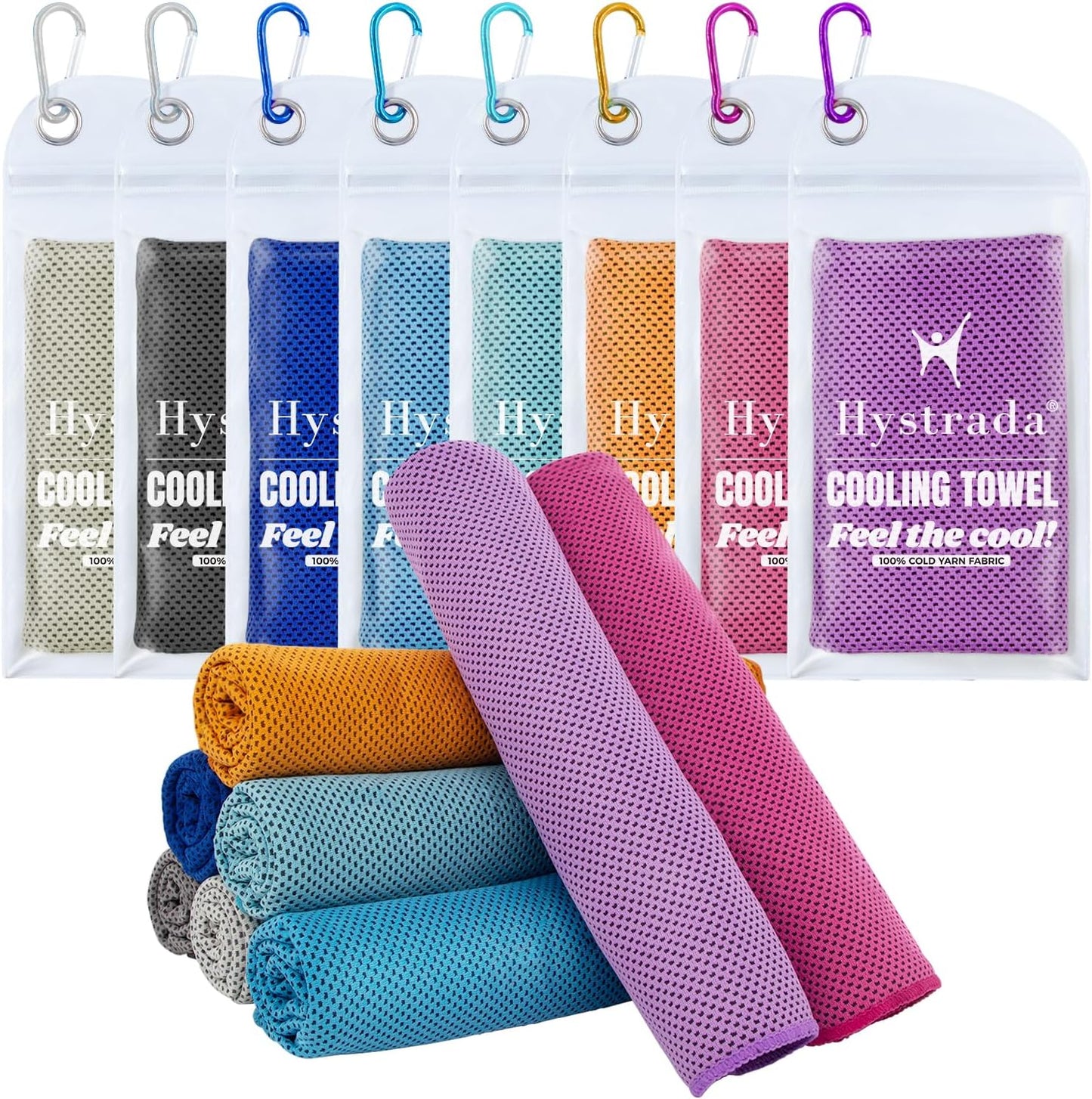 Stay Cool with Hystrada Cooling Towel!