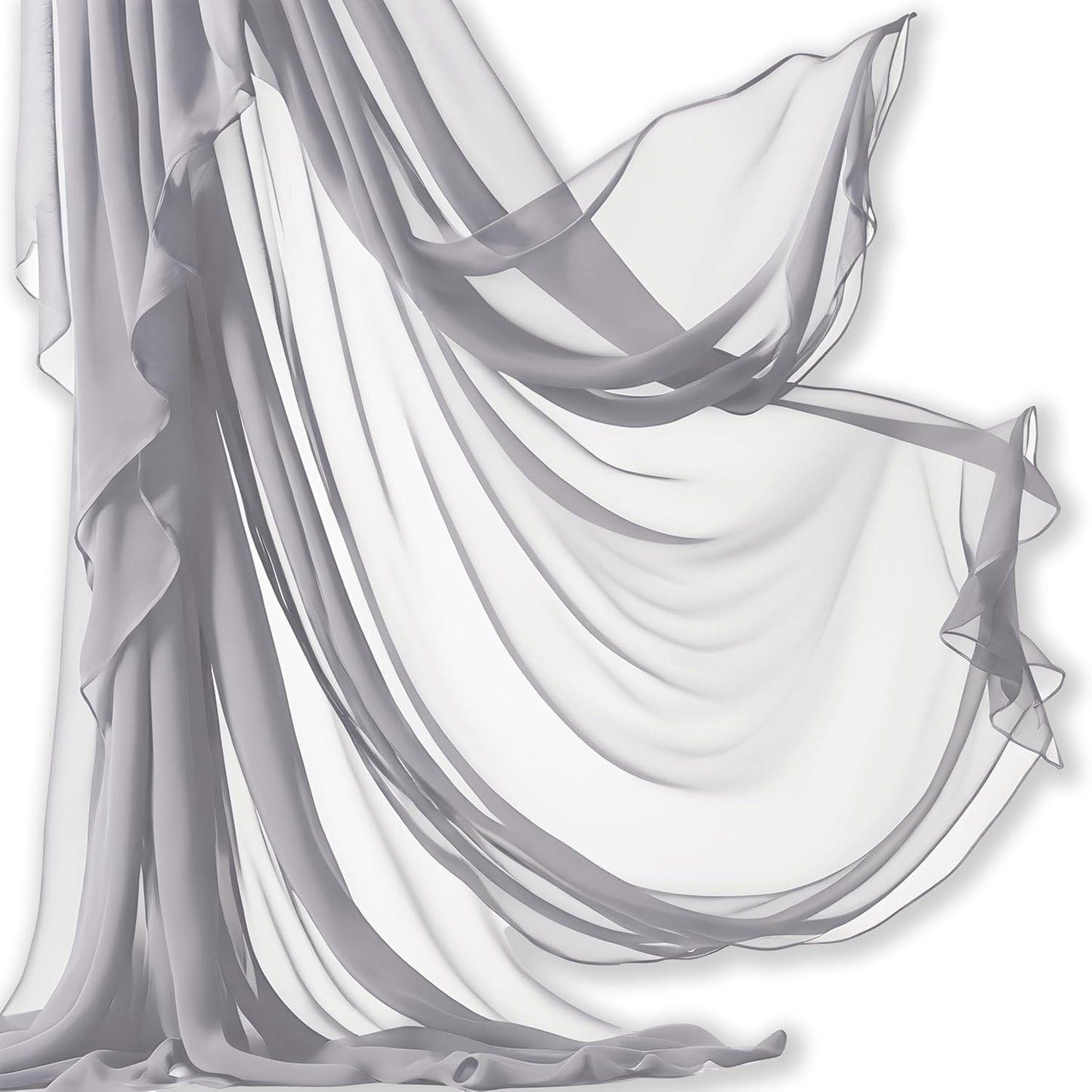 Chiffon Fabric for Wedding Decoration and Event Decor Needs