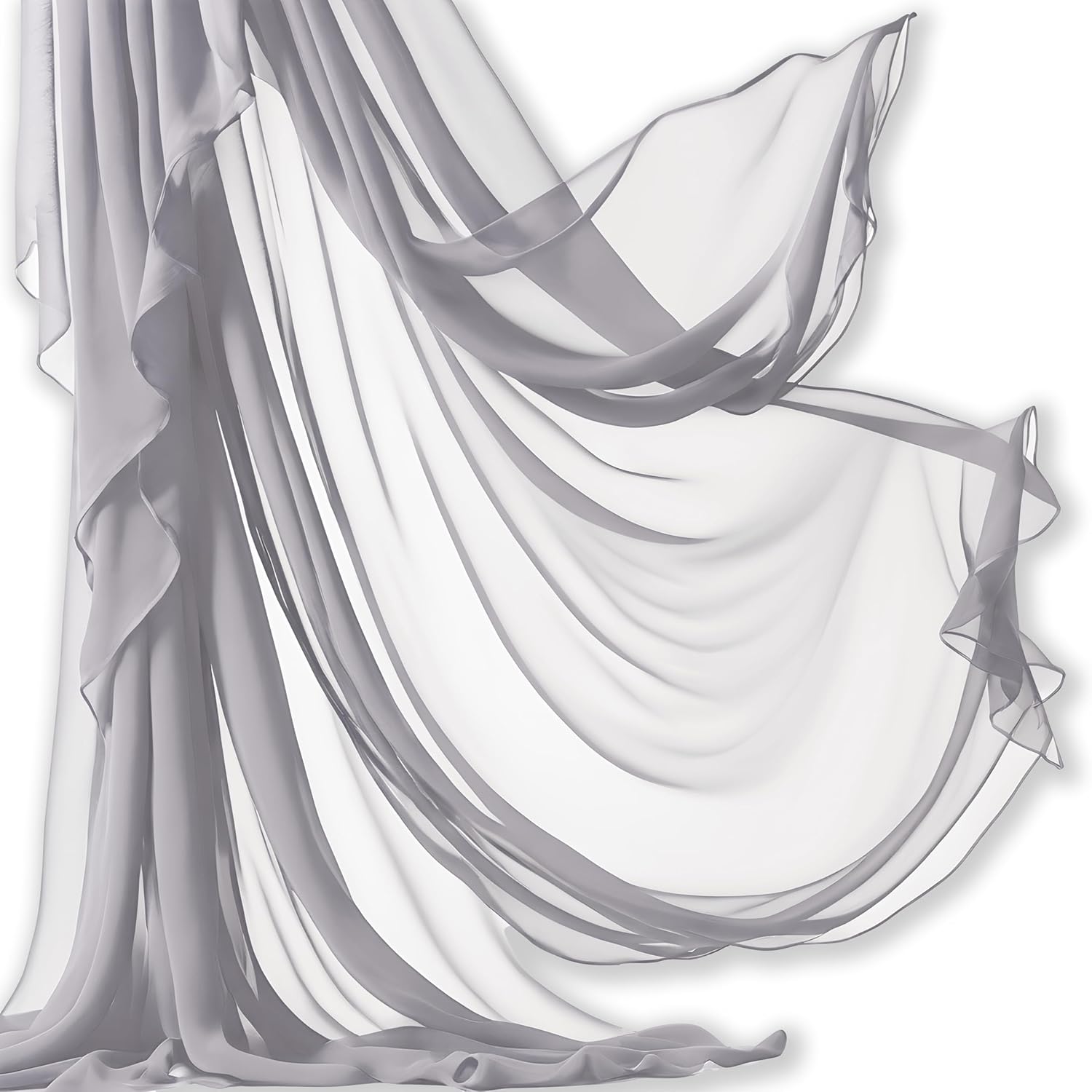 Chiffon Fabric for Wedding Decoration and Event Decor Needs