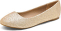 Women's Sole-Simple Wide Width Ballerina Flats - Comfortable Slip Ons