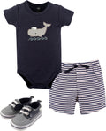 Hudson Baby Cotton Bodysuit Set for Stylish Babies