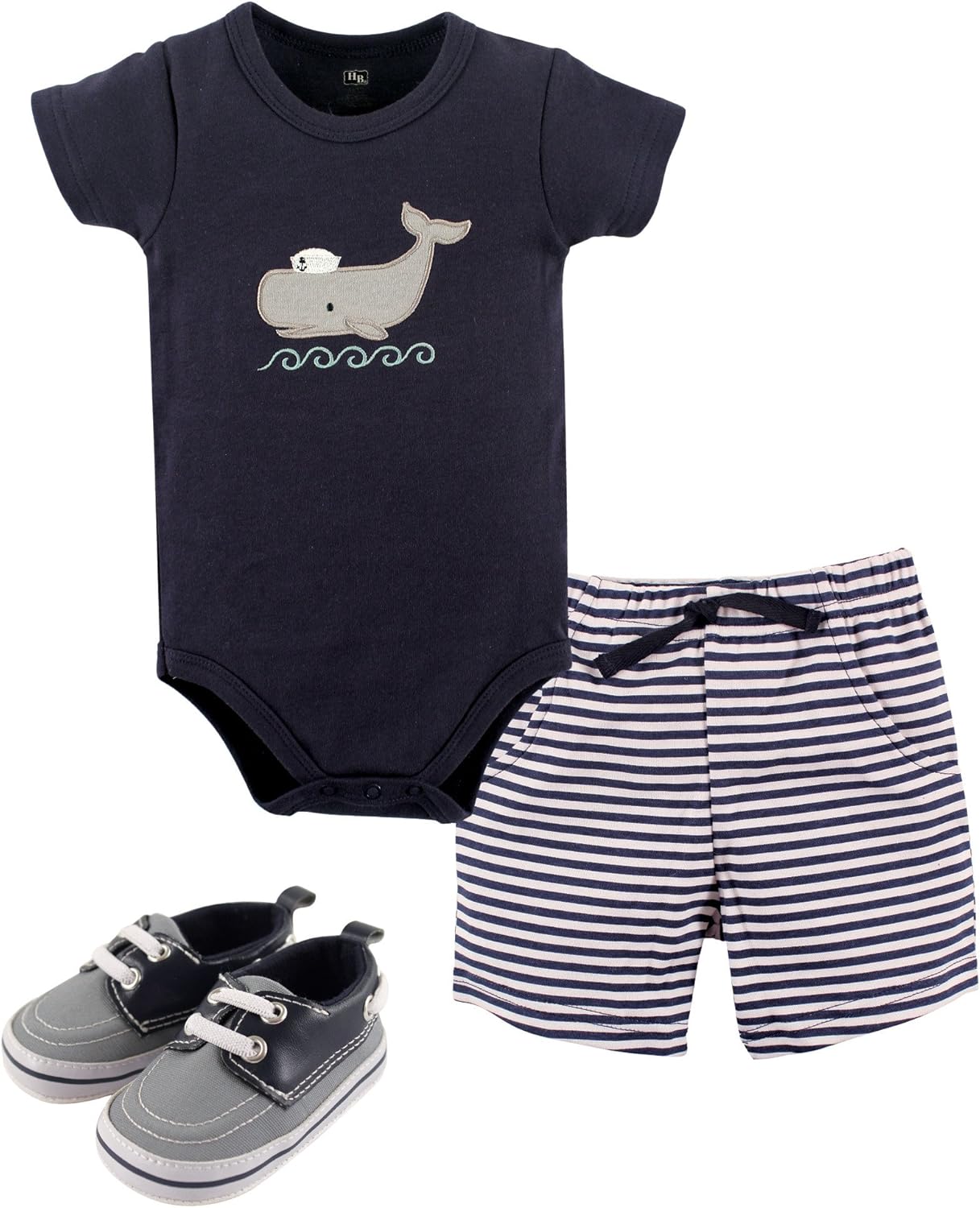 Hudson Baby Cotton Bodysuit Set for Stylish Babies