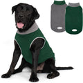 Dog Sweater 2 Pack Stretchy Fleece Reflective Vest - Lightweight