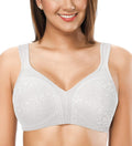ZeroBound Women's Minimizer Bra Full Coverage Wirefree - Comfort Fit