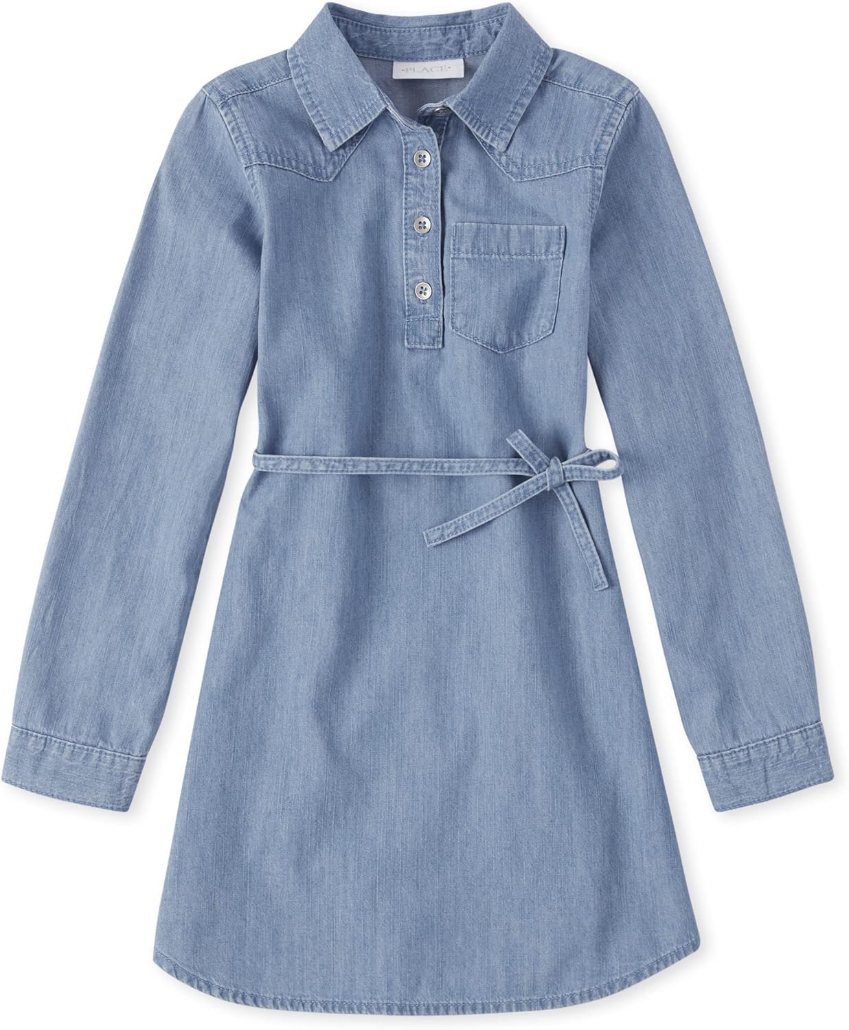 Big Girls' Long Sleeve Casual Dress for Stylish Twirls