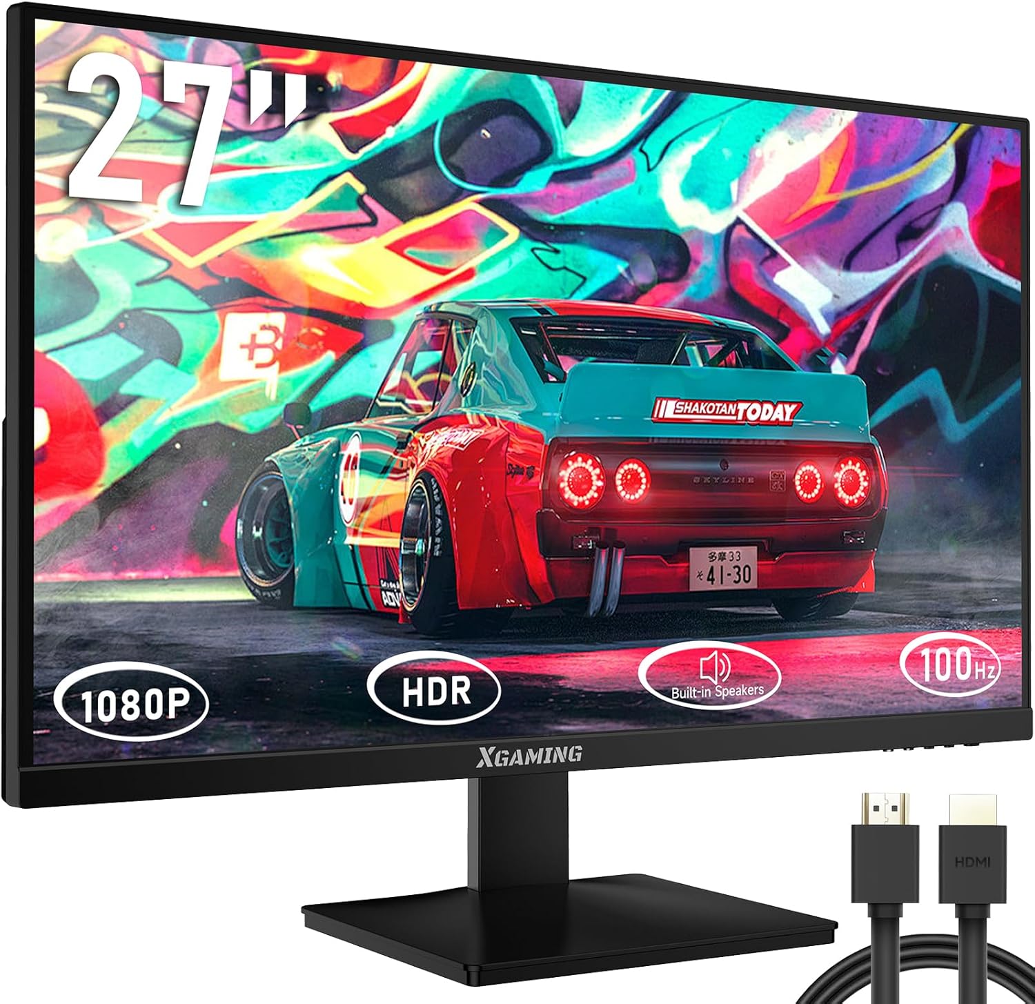 27 FHD Frameless Monitor, 100Hz Refresh Rate