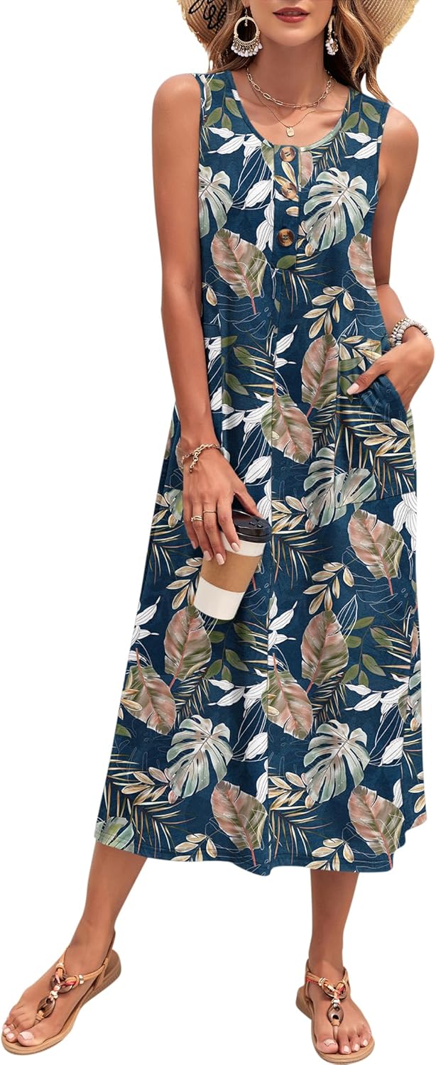 MOLERANI Women's Summer Maxi Dress for Casual Beach Outfits