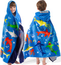 VOOVA & MOVAS Hooded Towel for Toddlers, Soft and Absorbent