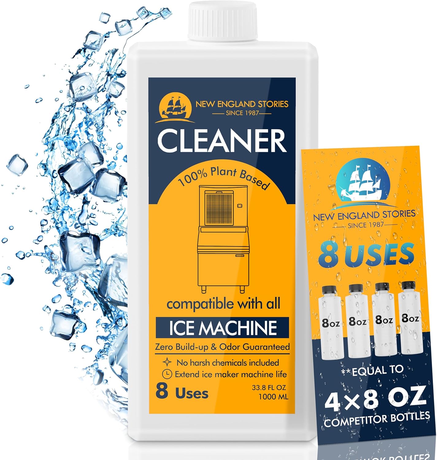 32oz Ice Maker Cleaner - Descaler for Major Brands