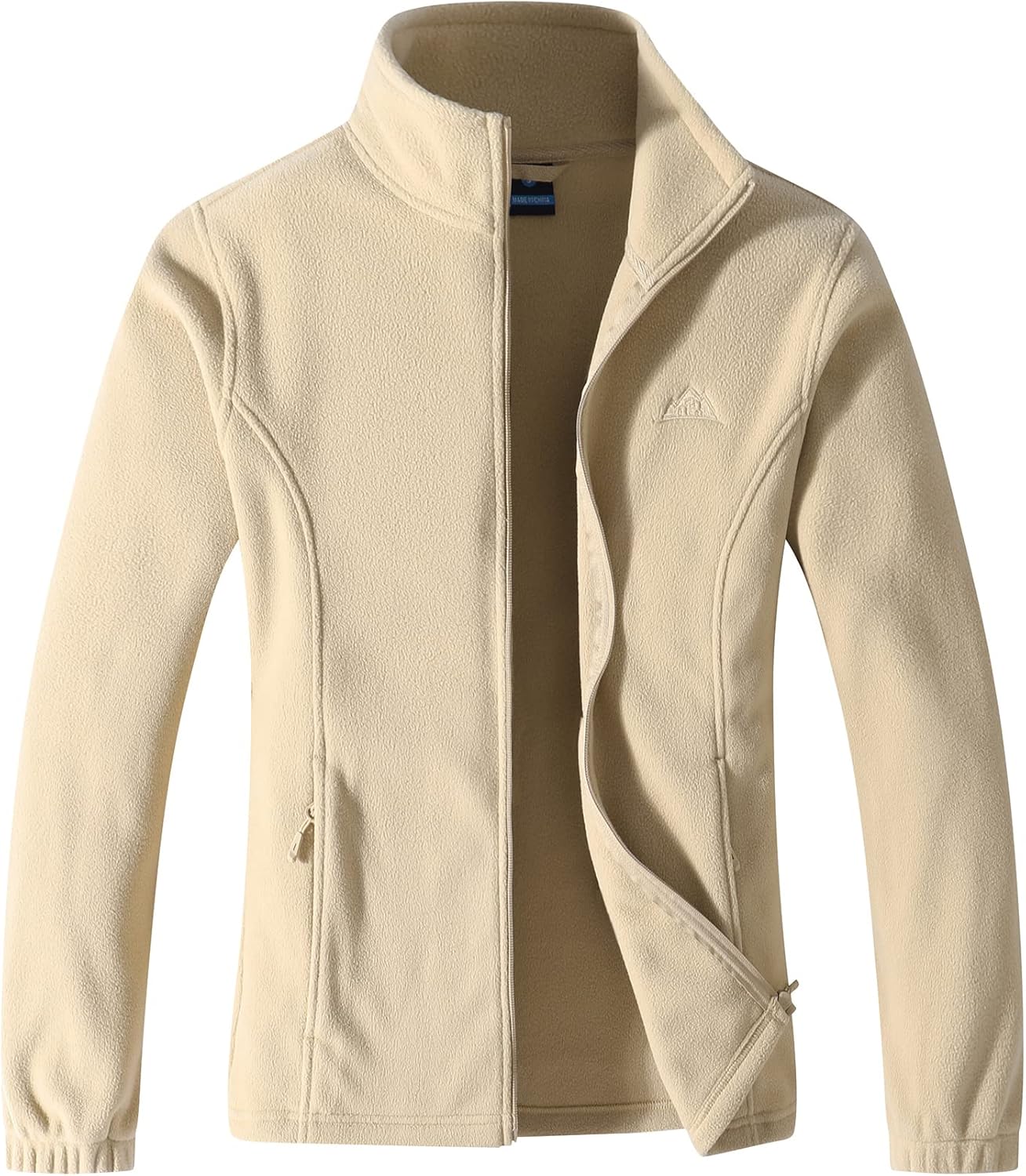 GIMECEN Women's Lightweight Full Zip Soft Polar Fleece Jacket