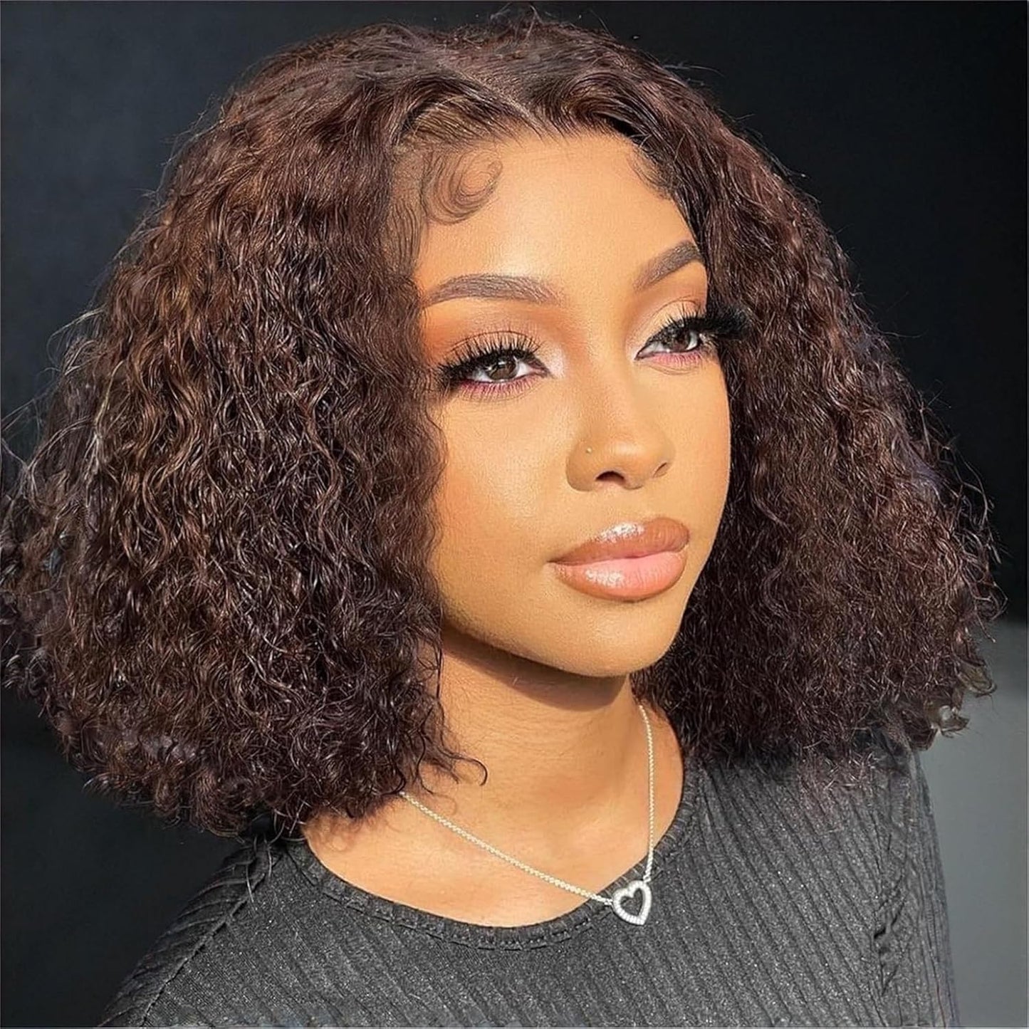 Chocolate Brown Bob Wig Human Hair for Effortless Style
