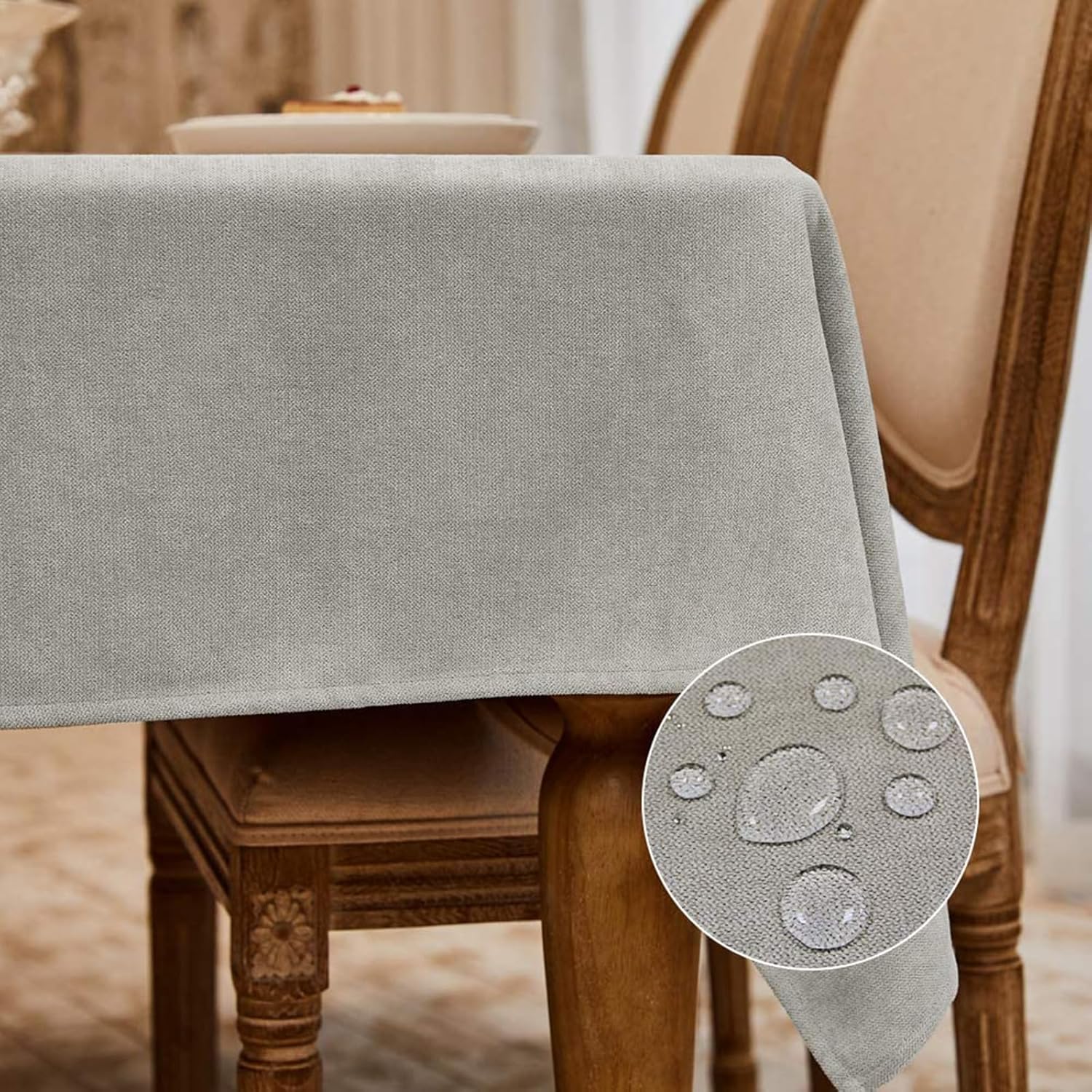 Rectangle Tablecloth for Dining Parties and Outdoor Use