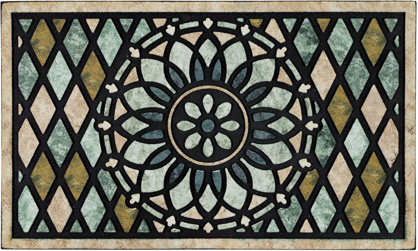 CHICHIC Welcome Door Mat 24 x 36 Inch for Home Entrance
