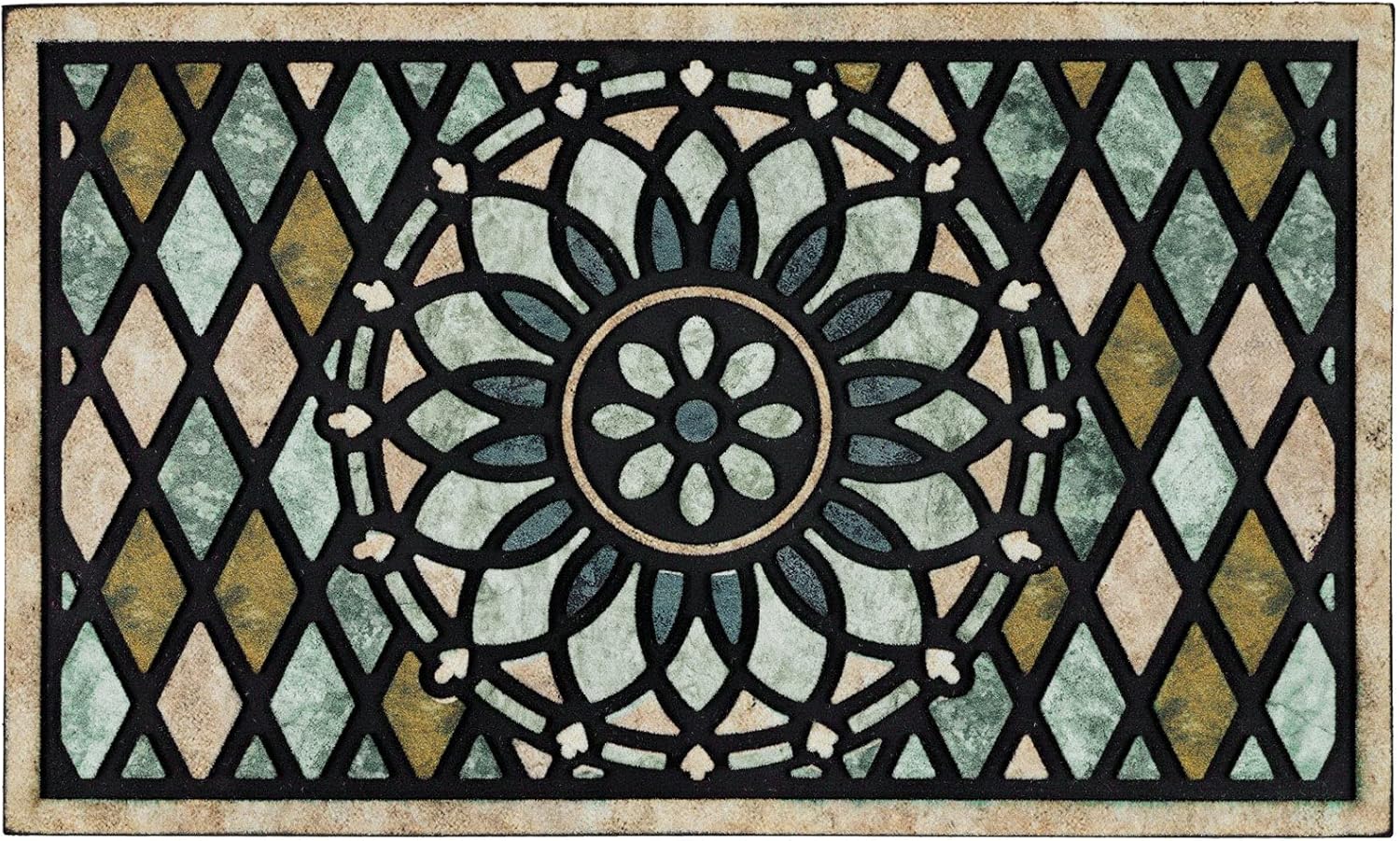 CHICHIC Welcome Door Mat 24 x 36 Inch for Home Entrance