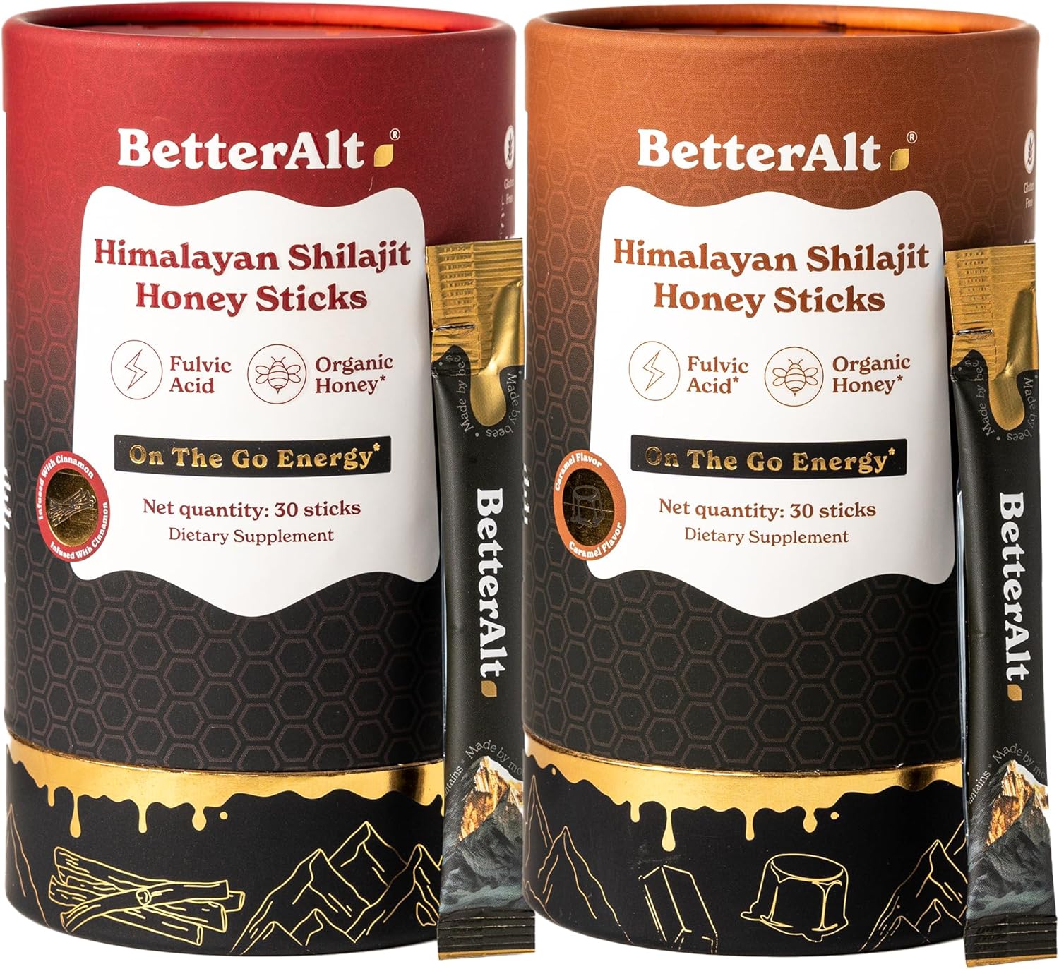Pure Himalayan Shilajit Sticks for Energy Boost & Immunity